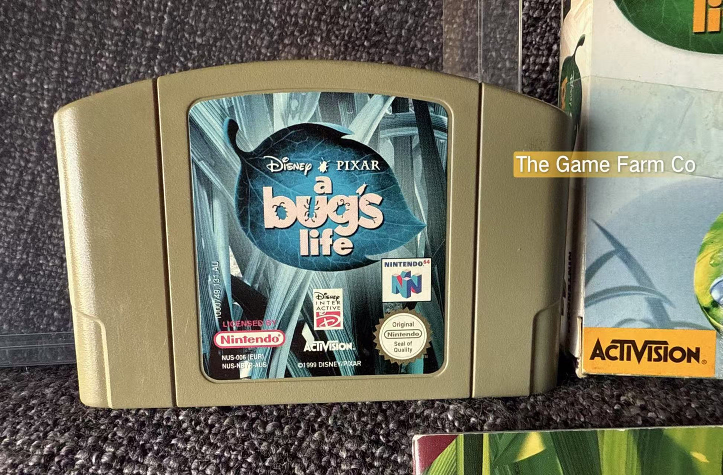 A Bugs Life Game Boxed - Nintendo 64 / N64 - Pal Version