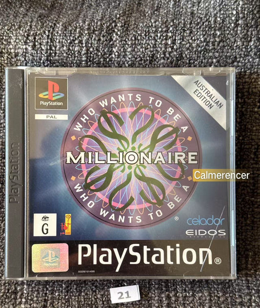 Who Wants To Be A Millionaire - Sony Playstation One (PS1) Game