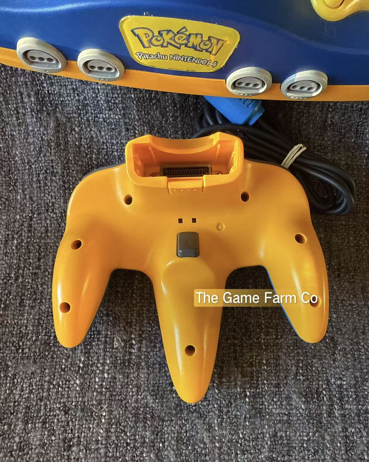 Pokémon Pikachu N64 Console HDMI Modded NTSC PAL Region Switch Nintendo 64 System W Expansion Pak