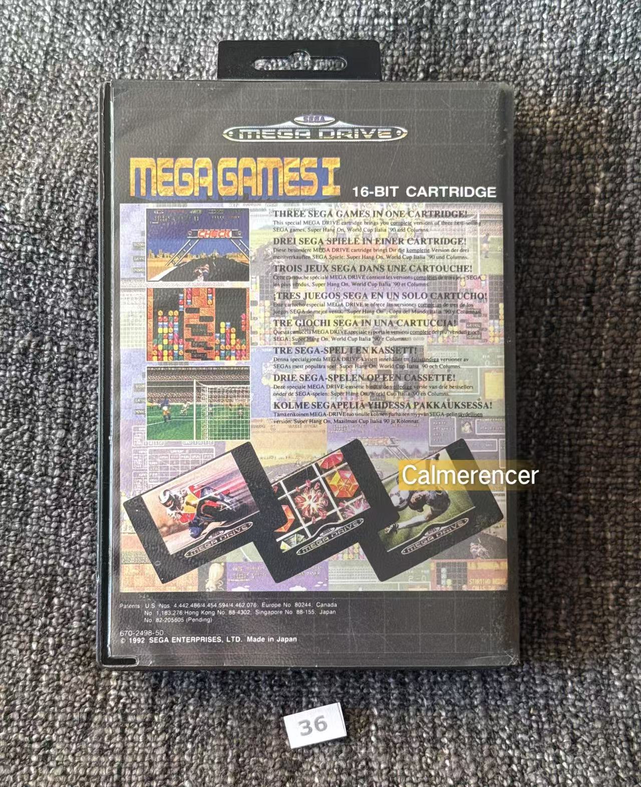 Mega Games l - Game - Sega Mega Drive