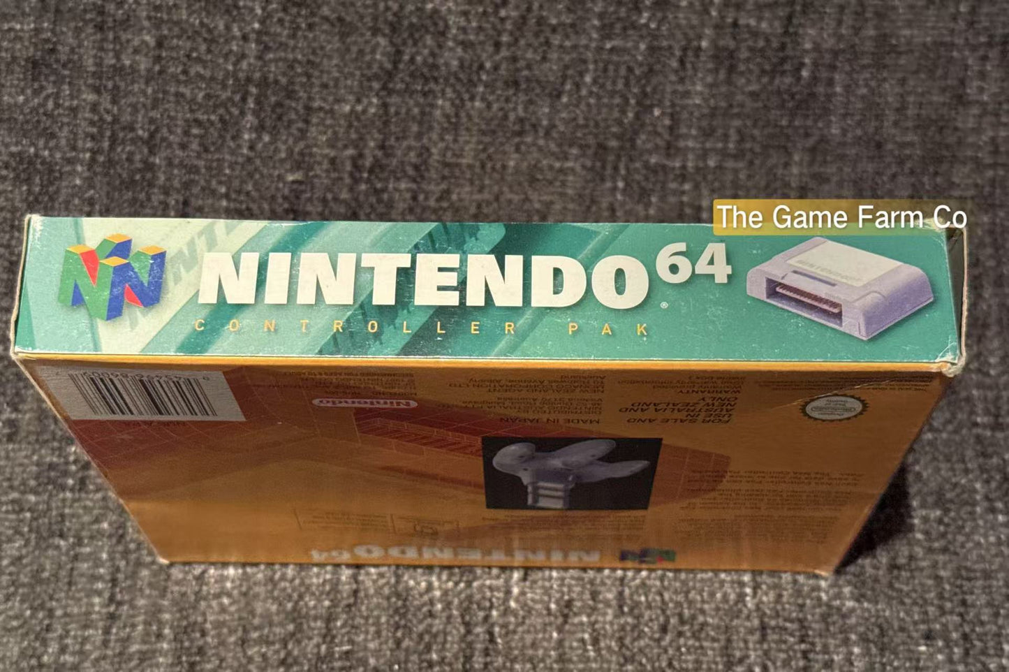 Genuine N64 Memory/Controller Pak Boxed - Pal Version