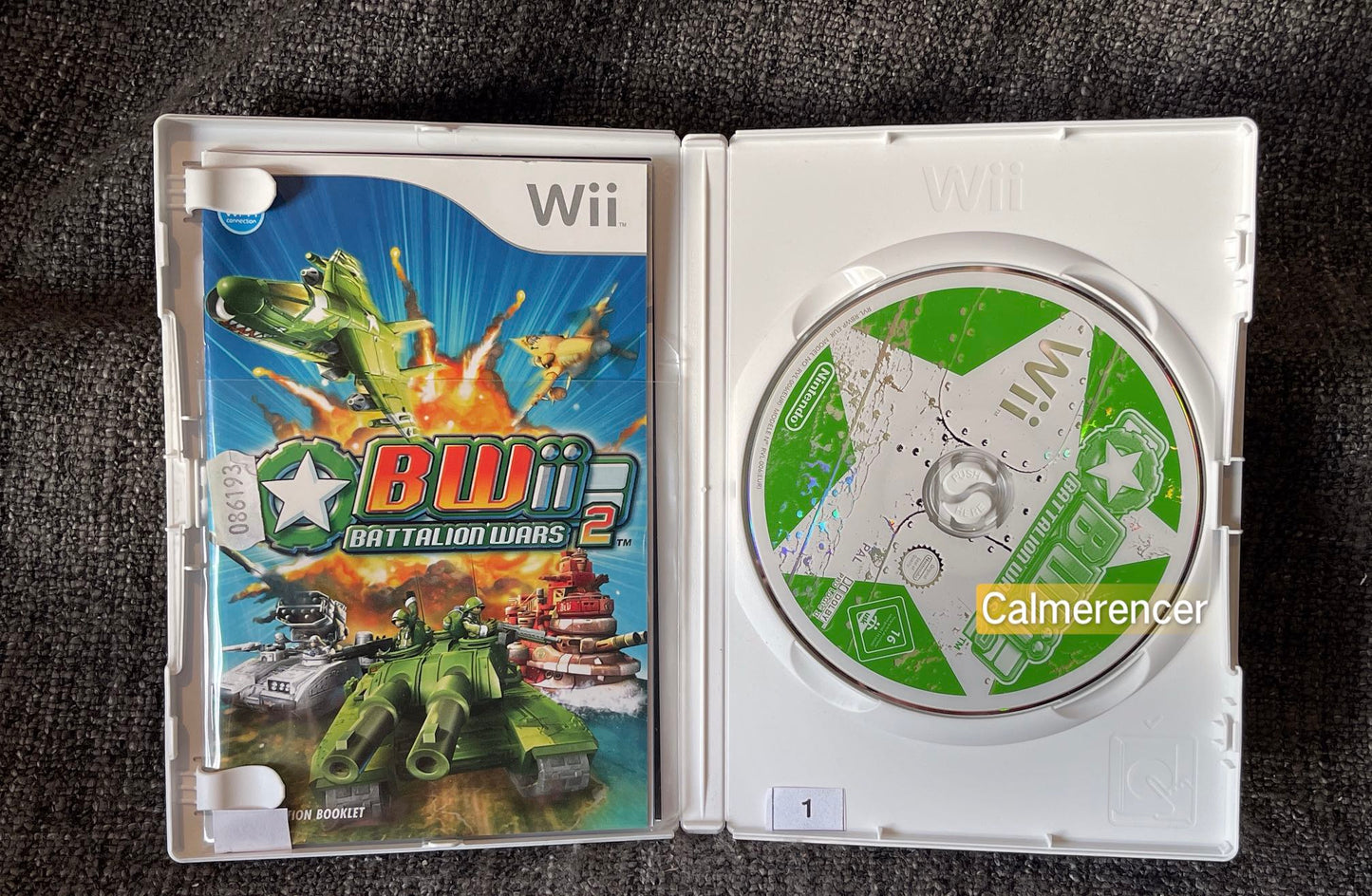 Battlion Wars BW ii 2 - Nintendo Wii game