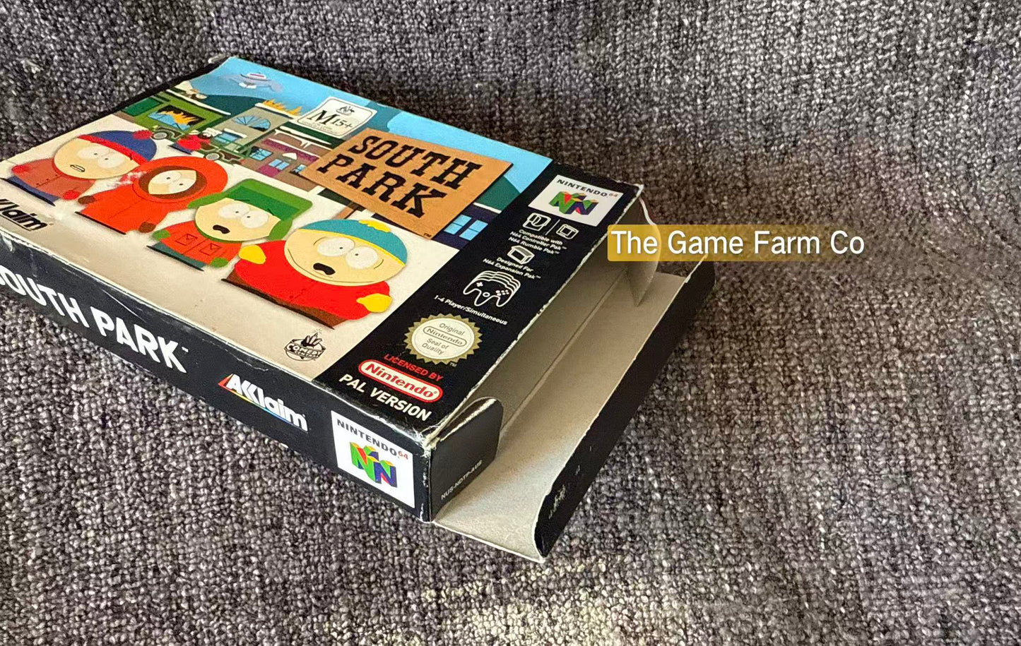 South Park N64 Physical Game CIB PAL Tested Used