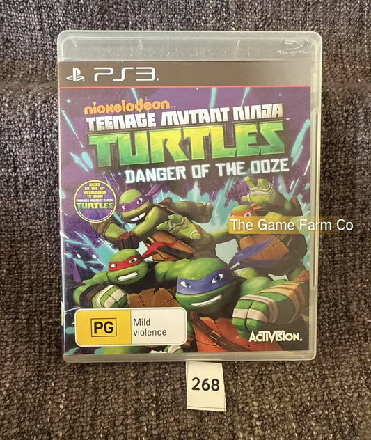 Teenage Mutant Ninja Turtles Danger Of The Ooze Game - PS3 - Sony Playstation 3