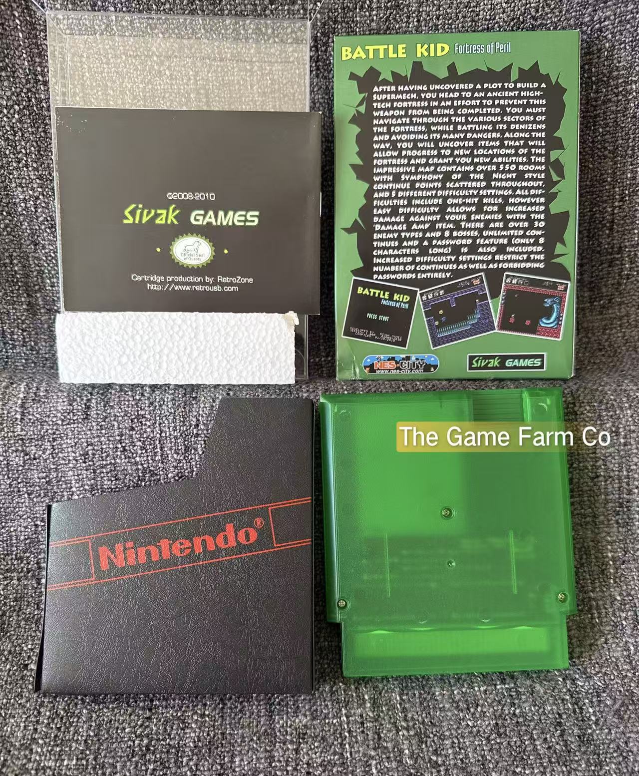 Battle Kid Fortress of Peril NES Physical Game CIB Tested Used Great Condition