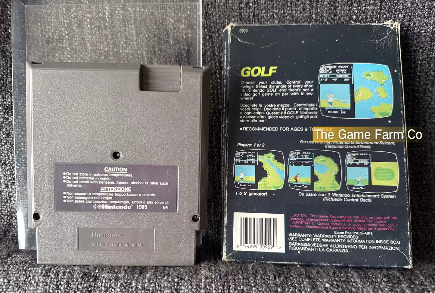 Golf Boxed Game - Nes - Nintendo / Entertainment System - Pal Version