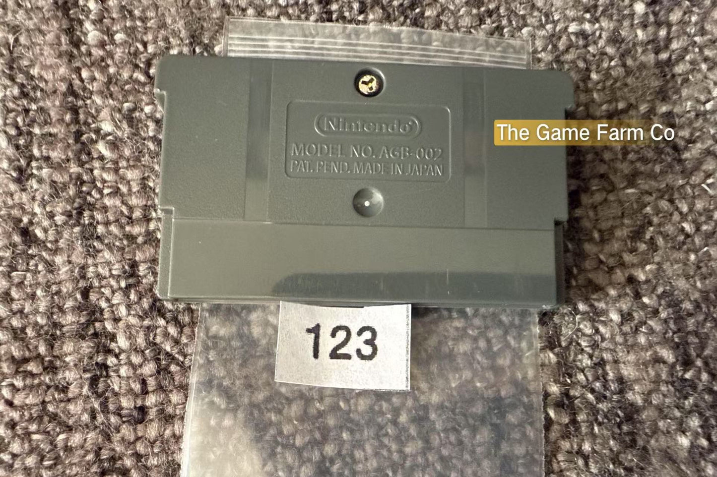 F-Zero Maximum Velocity Game -Nintendo Gameboy Advance Cart GBA - Pal Version