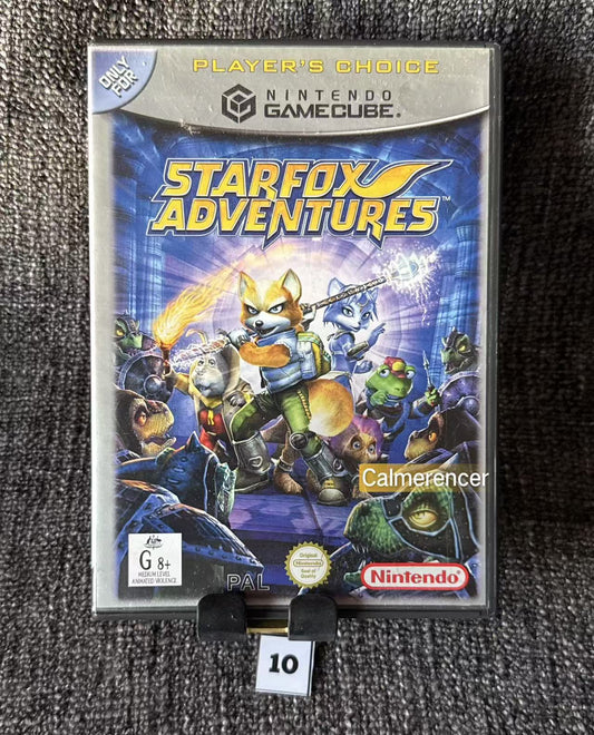 Starfox Adventures Game - Nintendo Gamecube - Pal Version