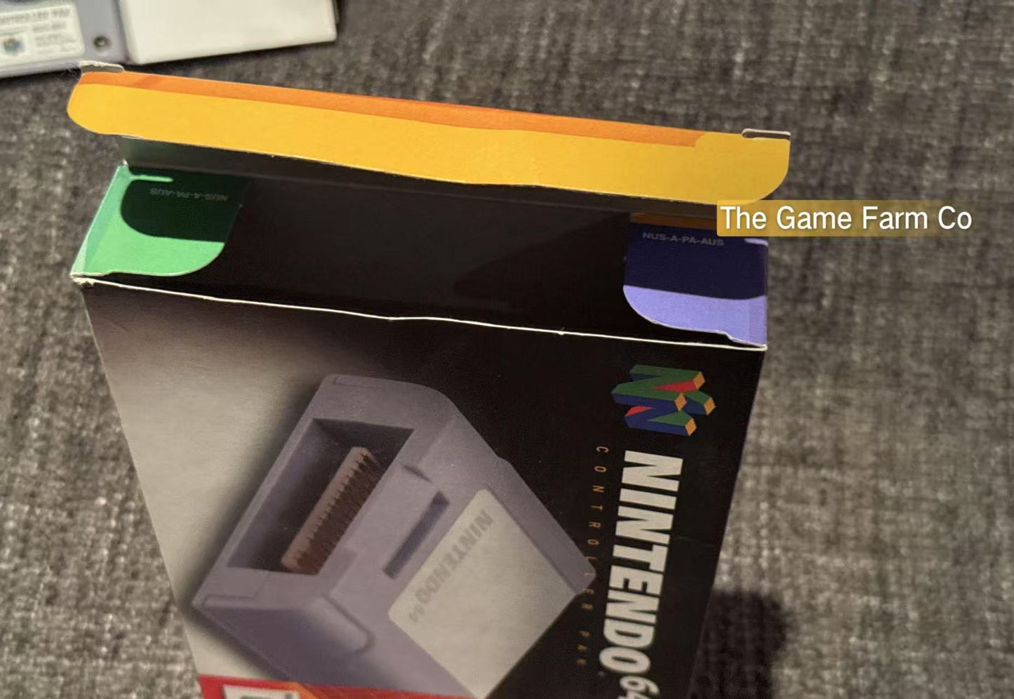 Genuine N64 Memory/Controller Pak Boxed - Pal Version