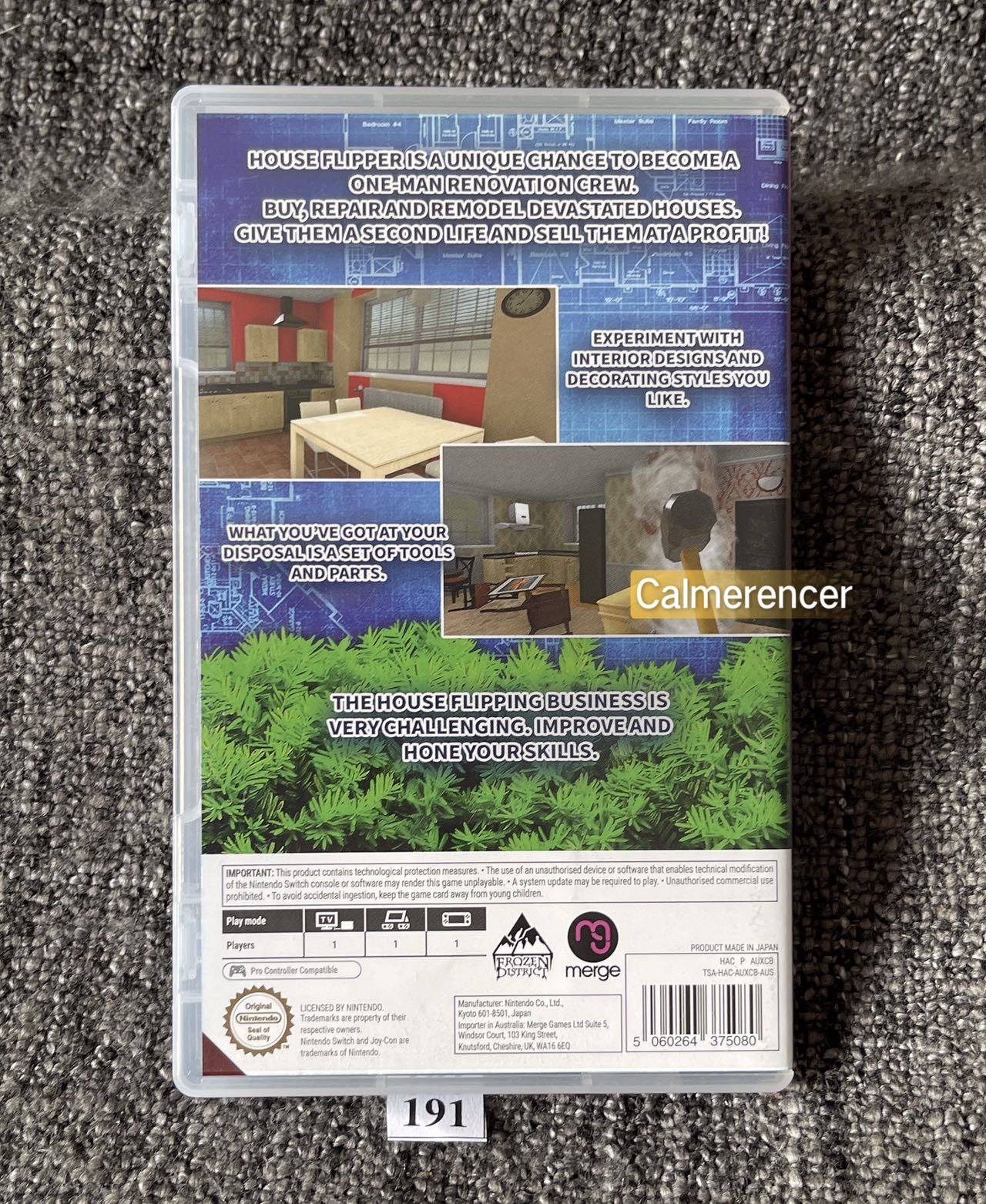 House Flipper Game - Nintendo Switch