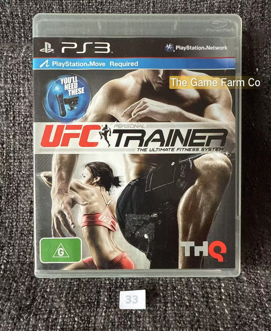 UFC Trainer The Ultimate Fitness Trainer Game - PS3 - Sony Playstation 3