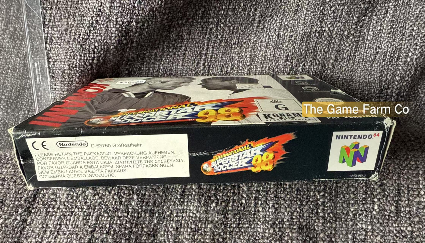 International Superstar Soccer 64 Game Boxed - Nintendo 64 / N64 - Pal Version