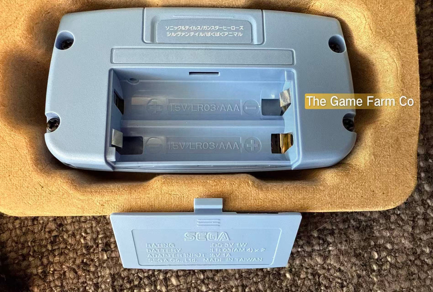 Sega Game Gear Micro Console Blue Japan 30th Anniversary Sonic & Tales Boxed