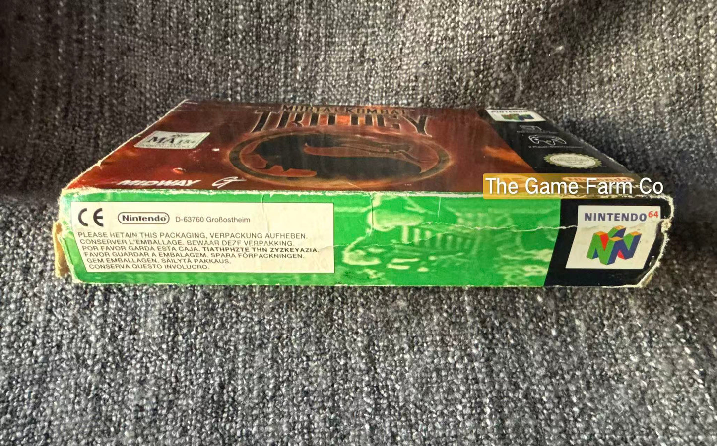 Mortal Kombat Trilogy N64 Physical Game CIB PAL Tested Used Fair Box