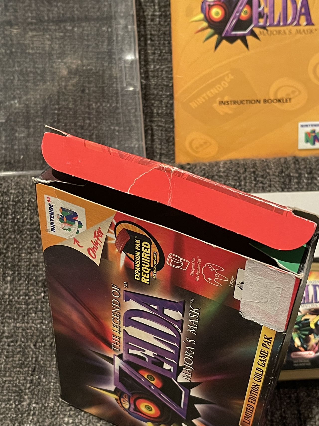 The Legend Of Zelda Majoras Mask Boxed - Nintendo 64 / N64 - Pal Version