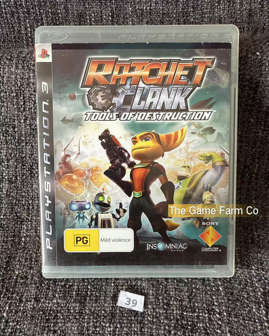 Ratchet & Clank Tools of Destruction Game - PS3 - Sony Playstation 3