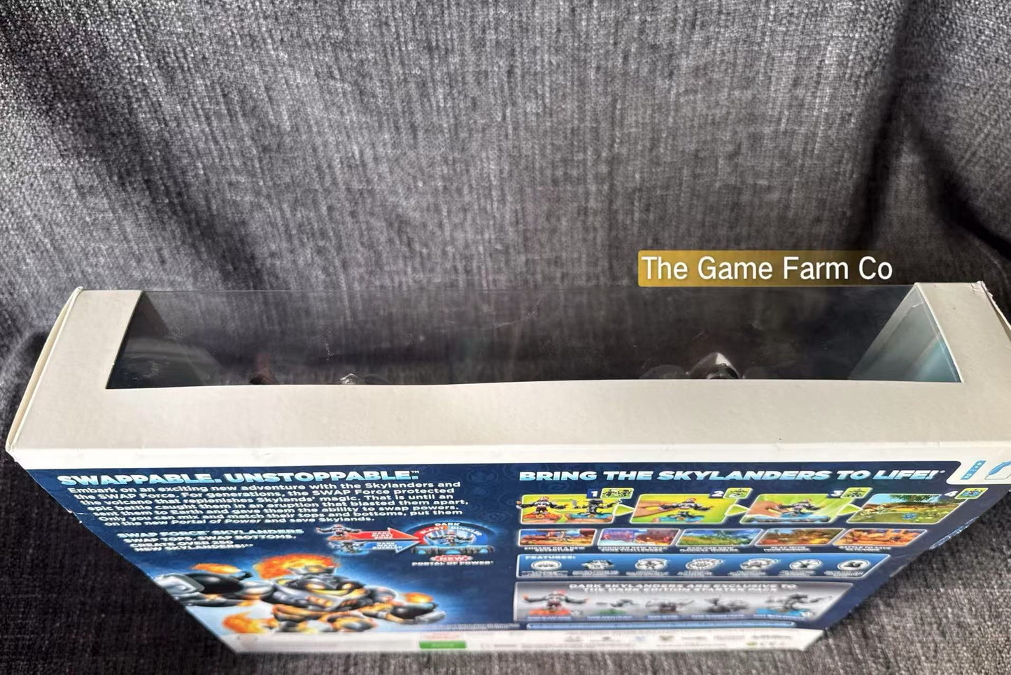 Skylanders Swap Force Dark Edition Starter Pack - missing items boxed  Nintendo Wii game