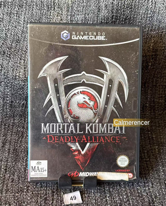 Mortal Kombat Deadly Alliance Game - Nintendo Gamecube - Pal Version