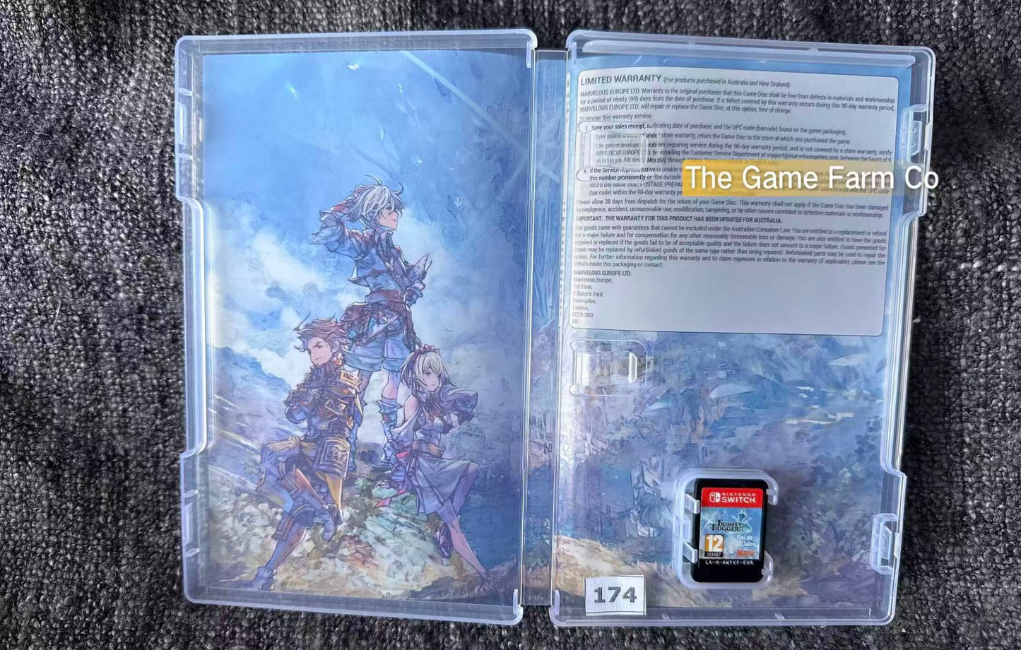 Trinity Trigger (Nintendo Switch) Complete CIB Physical Cartridge PAL