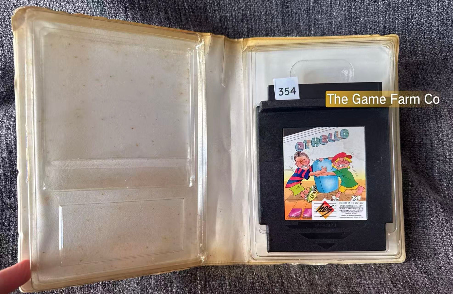 Othello Game - Nes/Hes - Nintendo / Entertainment System - Pal Version