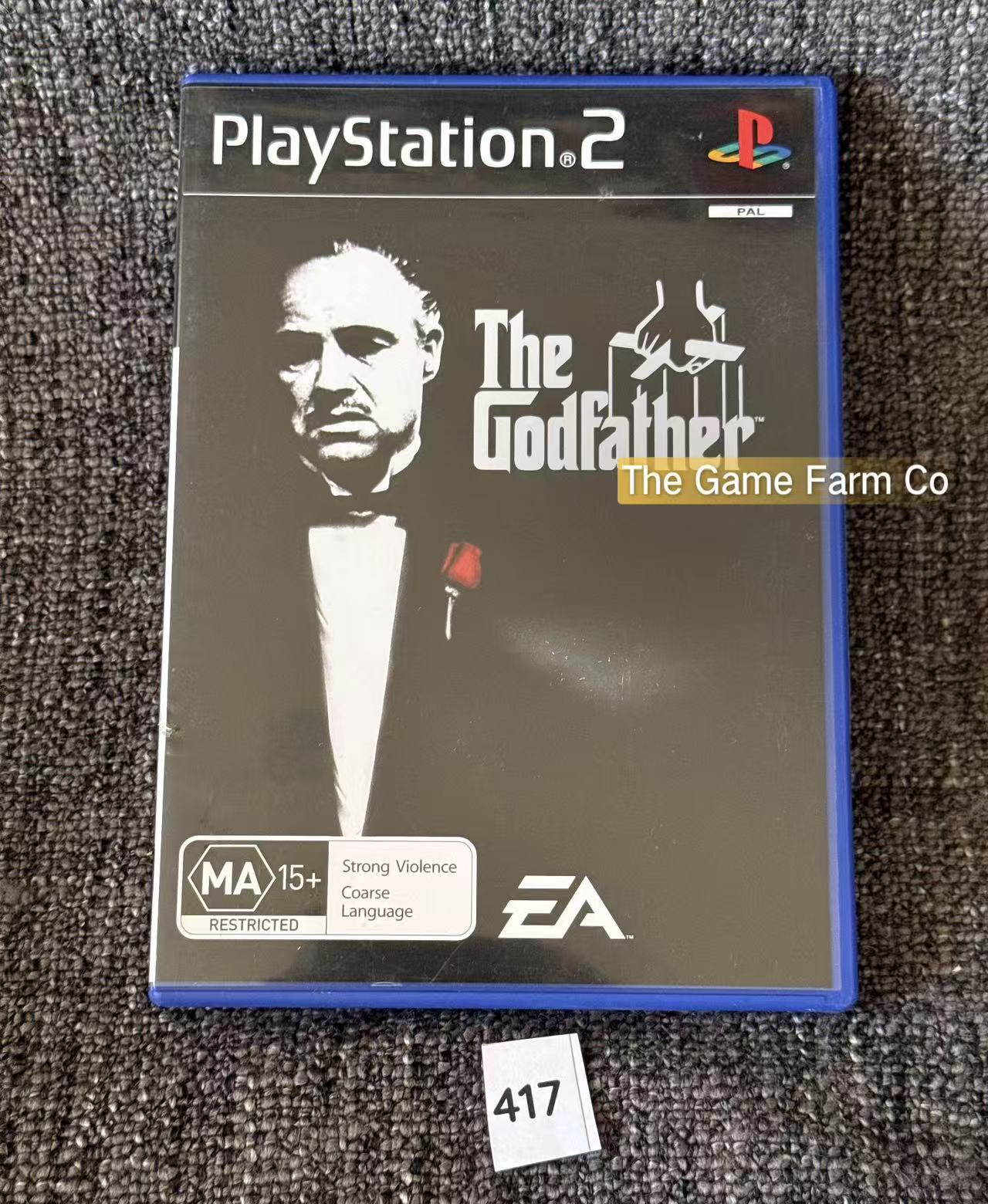 The Godfather PS2 Physical Game CIB PAL Tested Used