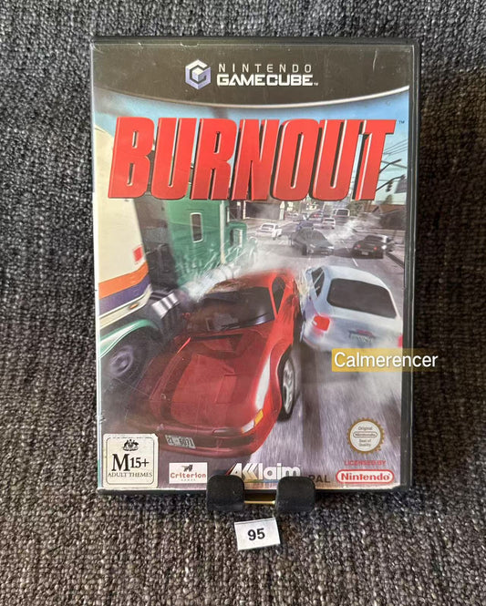 Burnout Game - Nintendo Gamecube - Pal Version
