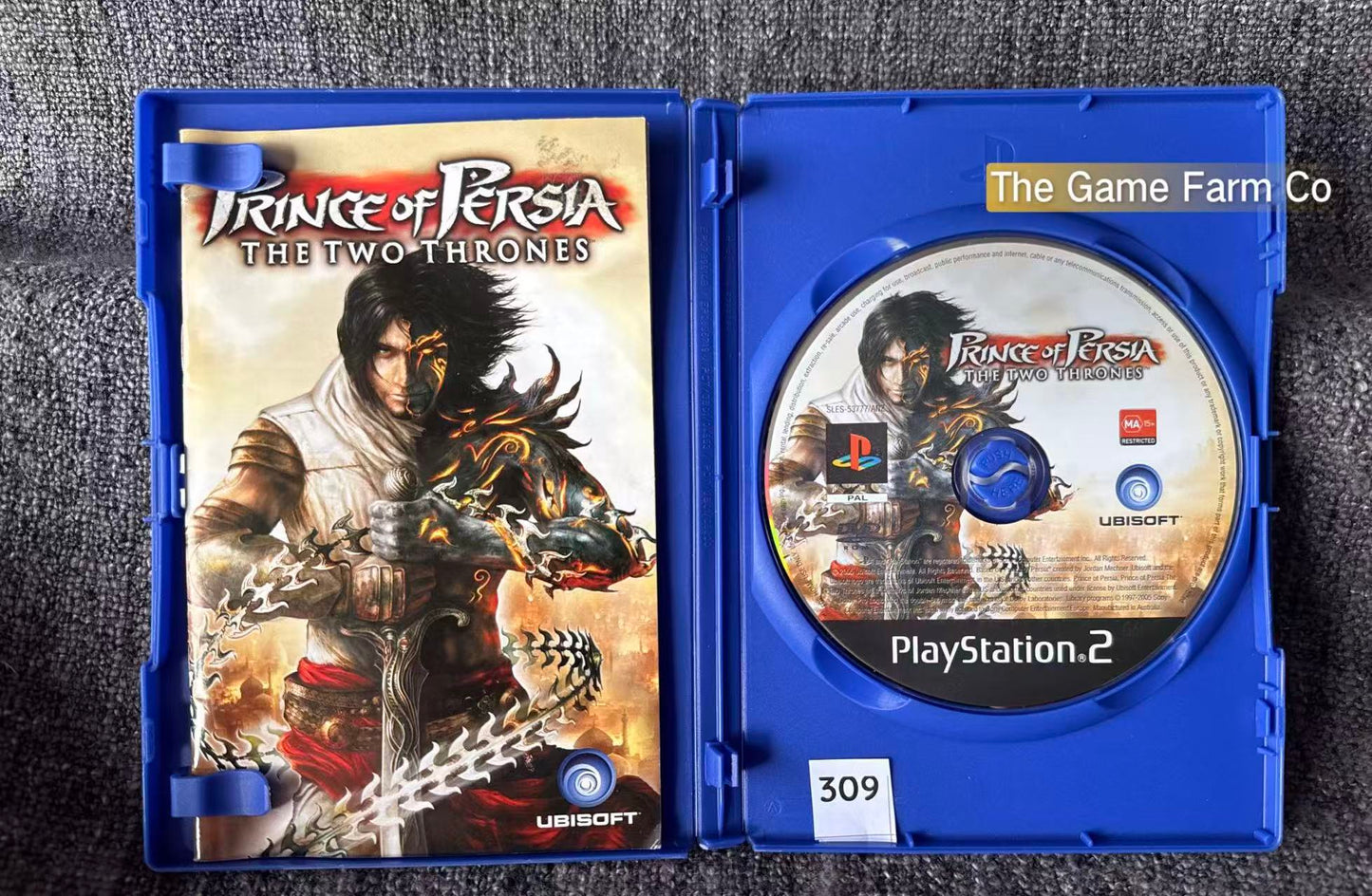 Prince Of Persia The Two Thrones  Game- Sony PlayStation 2 (PS2)