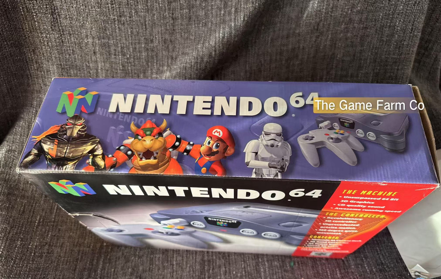 Nintendo 64 (N64) Empty Console Box with Manual -  Pal Version