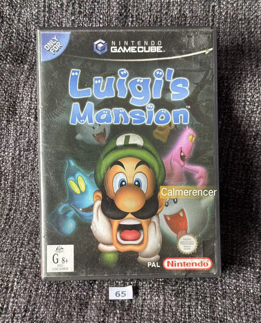 Luigi's Mansion Game - No manual  - Nintendo Gamecube - Pal Version