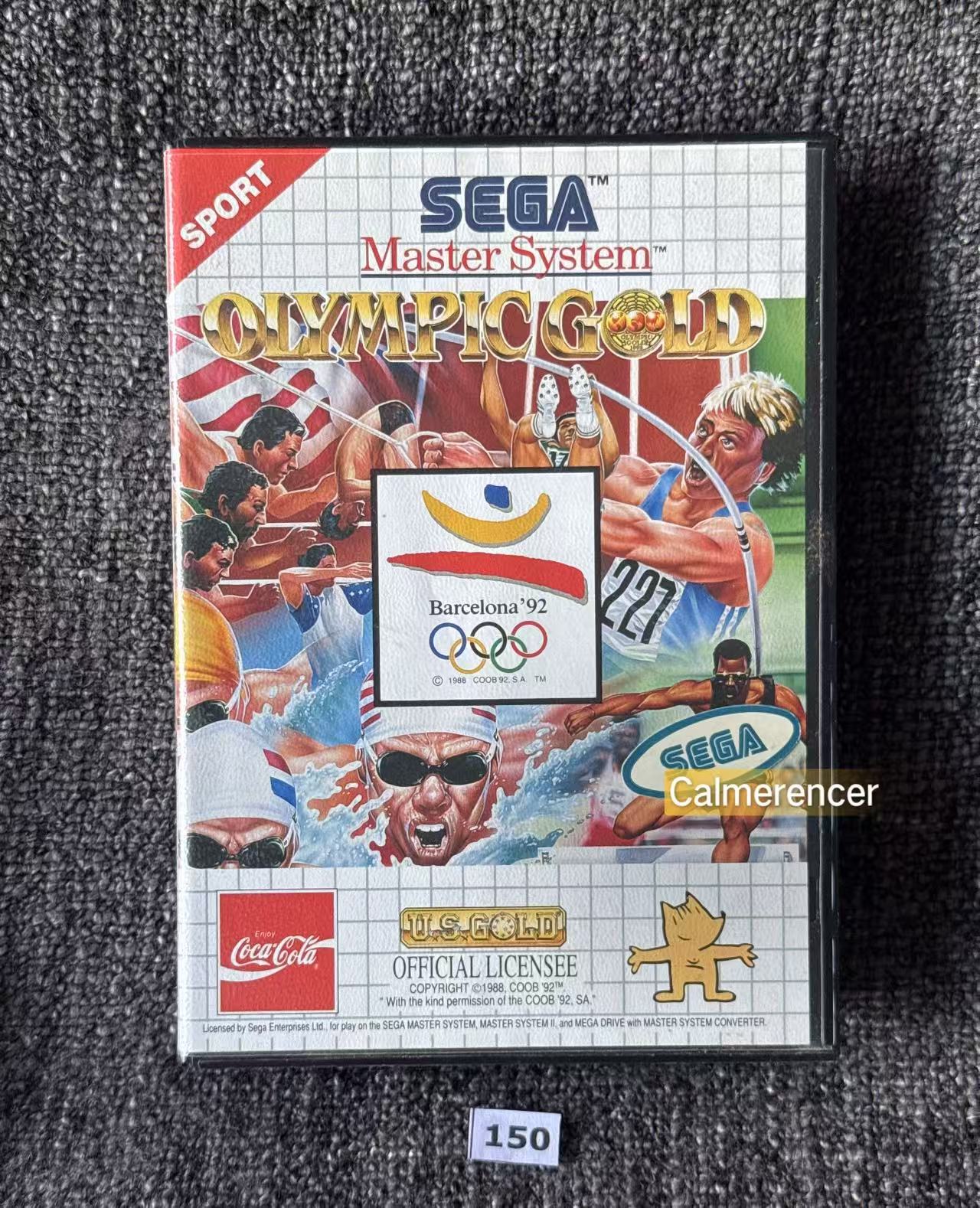Olympic Gold Game - No manual - Sega Master System