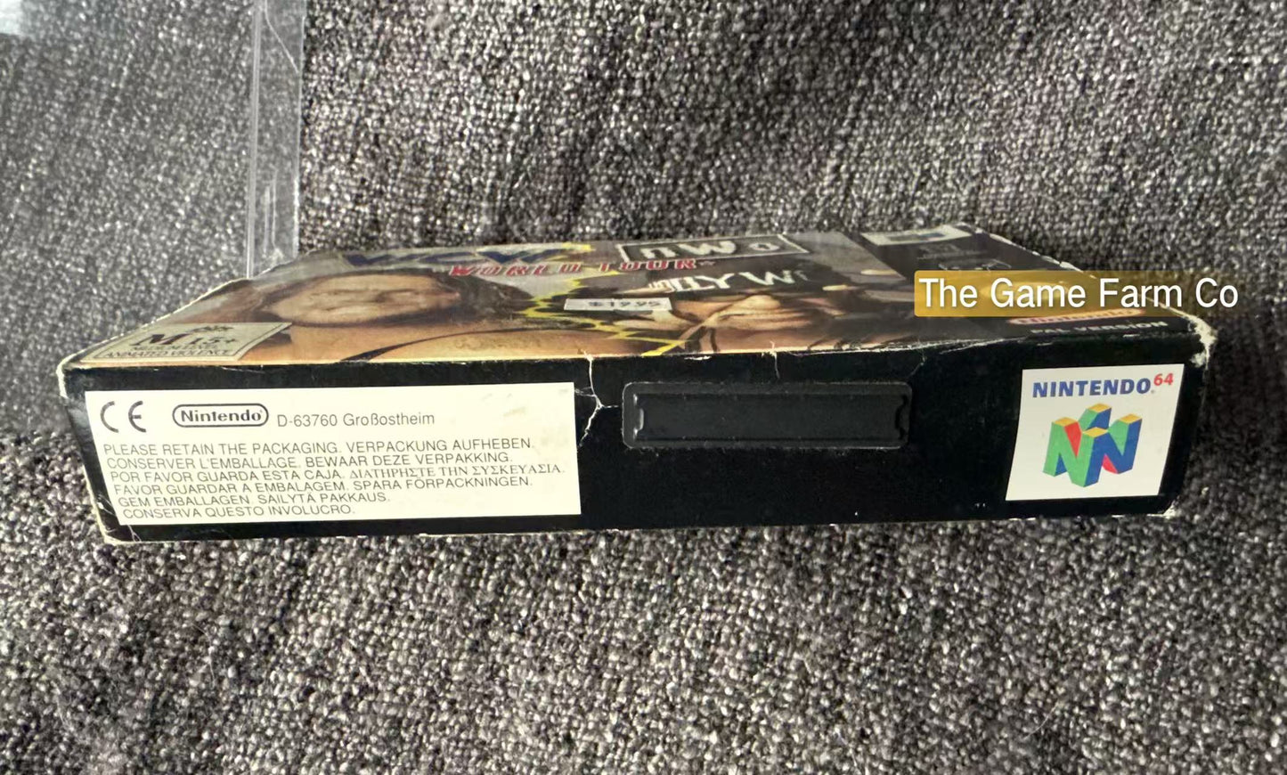 WCW NWO World Tour Game Boxed - Nintendo 64 / N64 - Pal Version