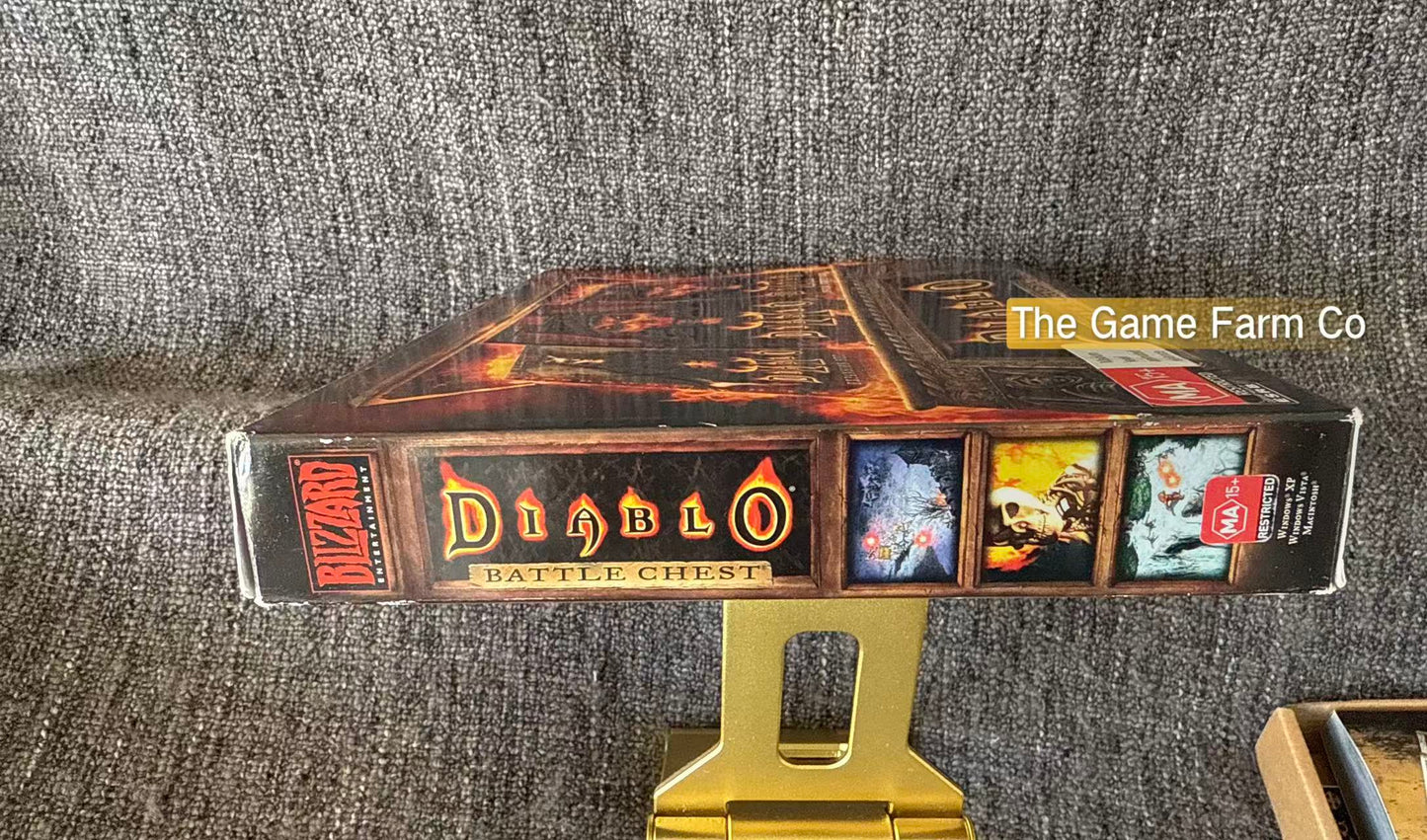 Diablo II 2 PC Battle Chest In Excellent Condition - Computer - Big Box