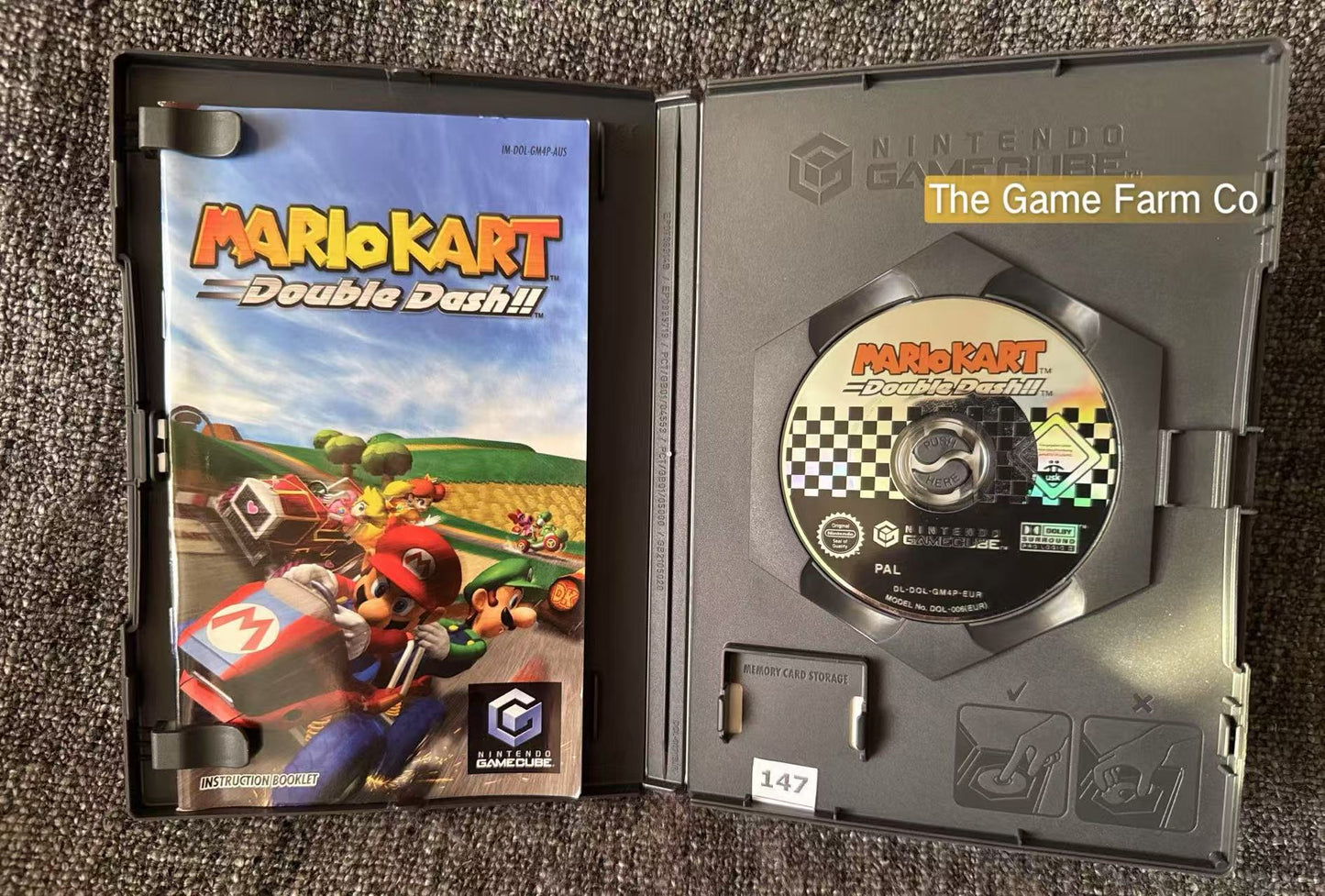 Mario Kart Double Dash Game - Nintendo Gamecube - Pal Version