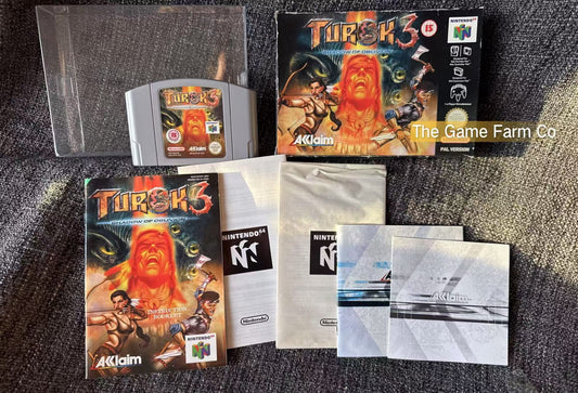 Turok 3 Shadow Of Oblivion Game Boxed - Nintendo 64 / N64 - Pal Version