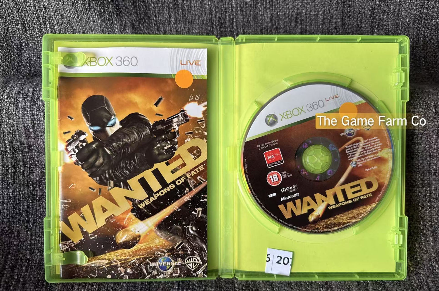 Wanted Weapons Of Fate - Xbox 360 Game