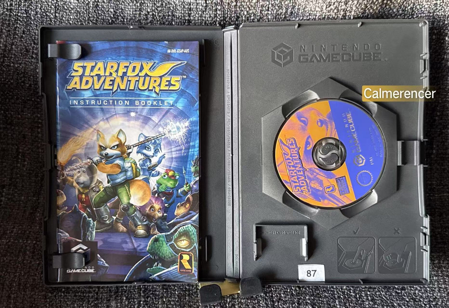 Starfox Adventures Game - Nintendo Gamecube - Pal Version