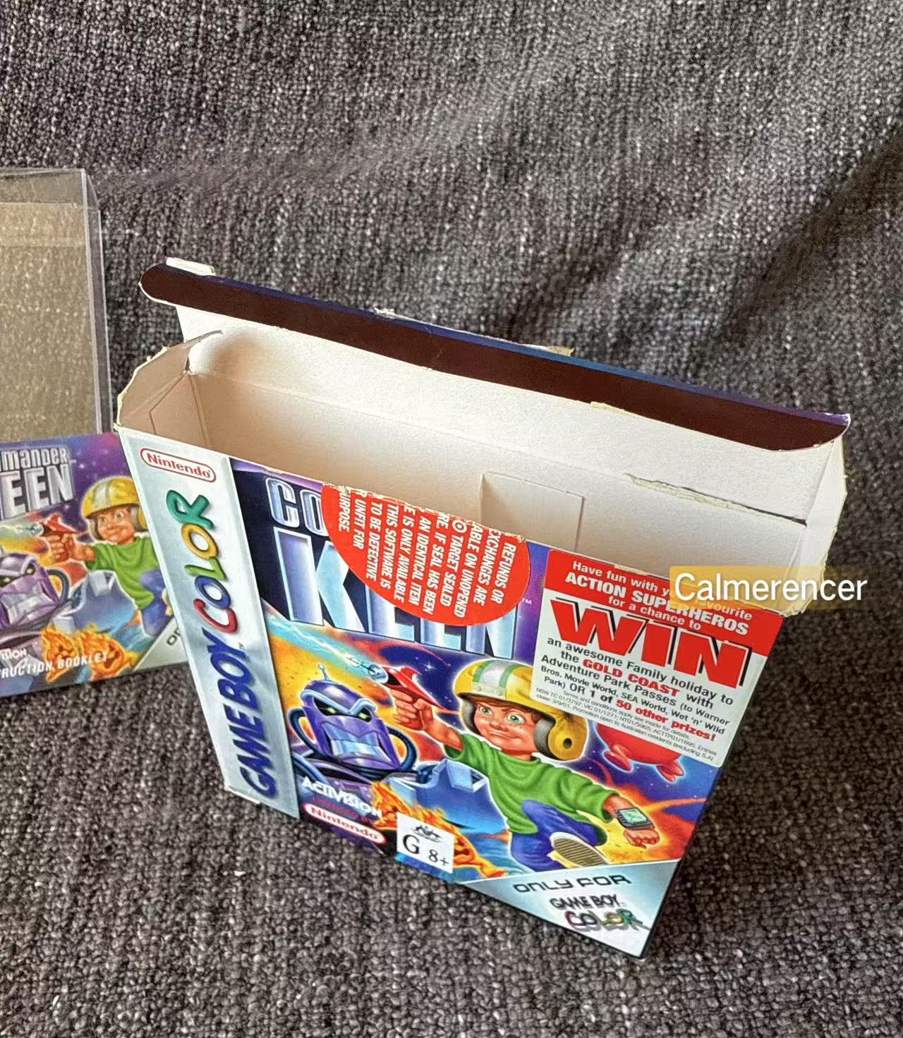 Commander Keen Boxed Game - Nintendo Gameboy Color