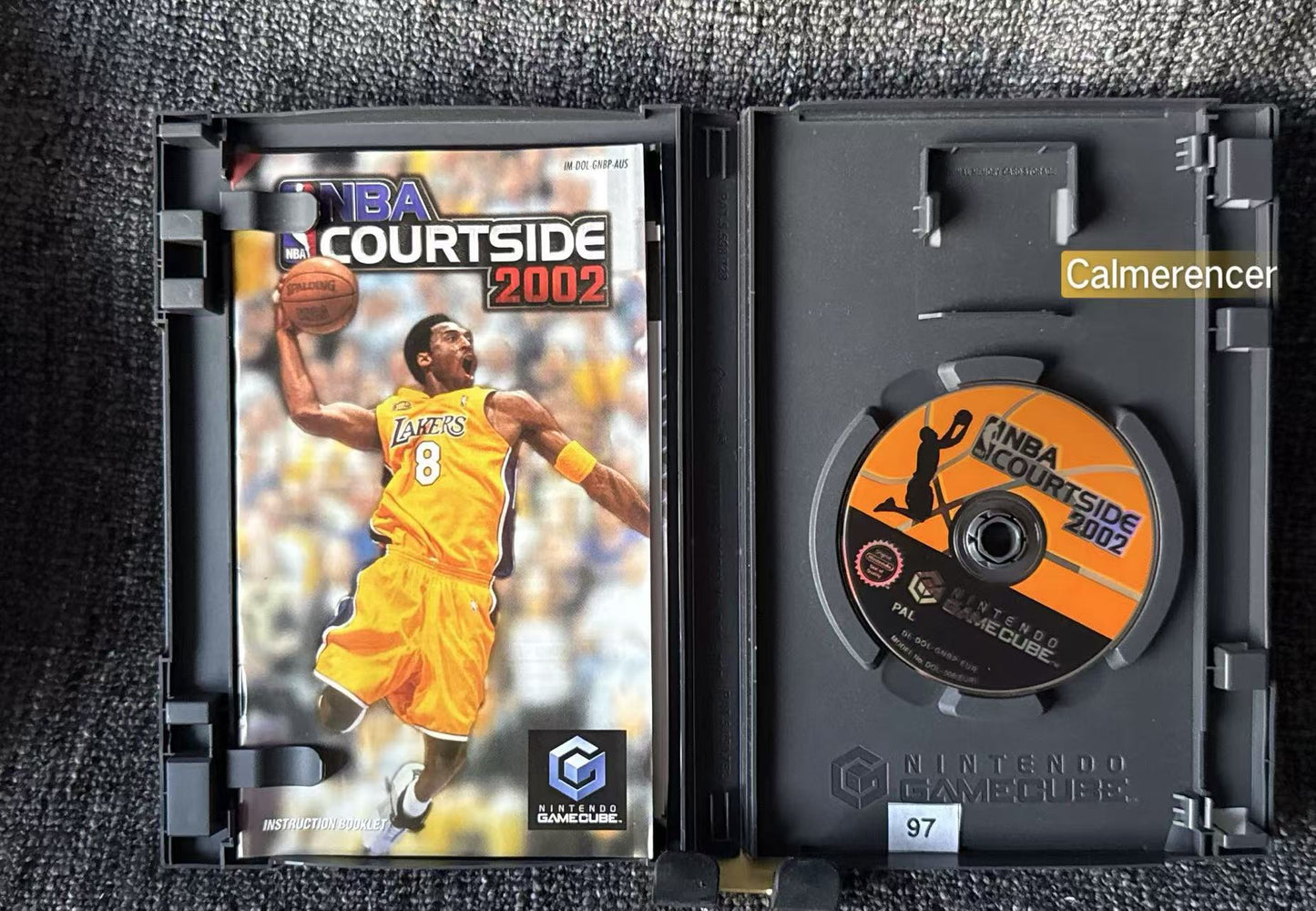NBA Courtside 2002 Game - Nintendo Gamecube - Pal Version