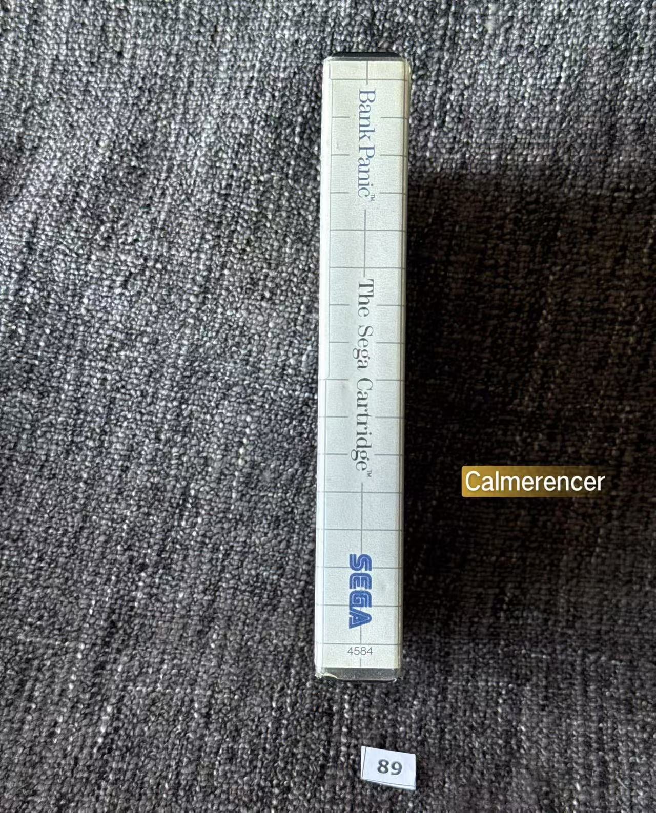 Bank Panic Game - No manual - Sega Master System
