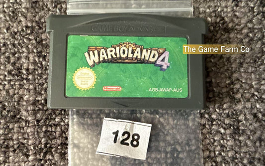 Warioland 4 Game -Nintendo Gameboy Advance Cart GBA - Pal Version