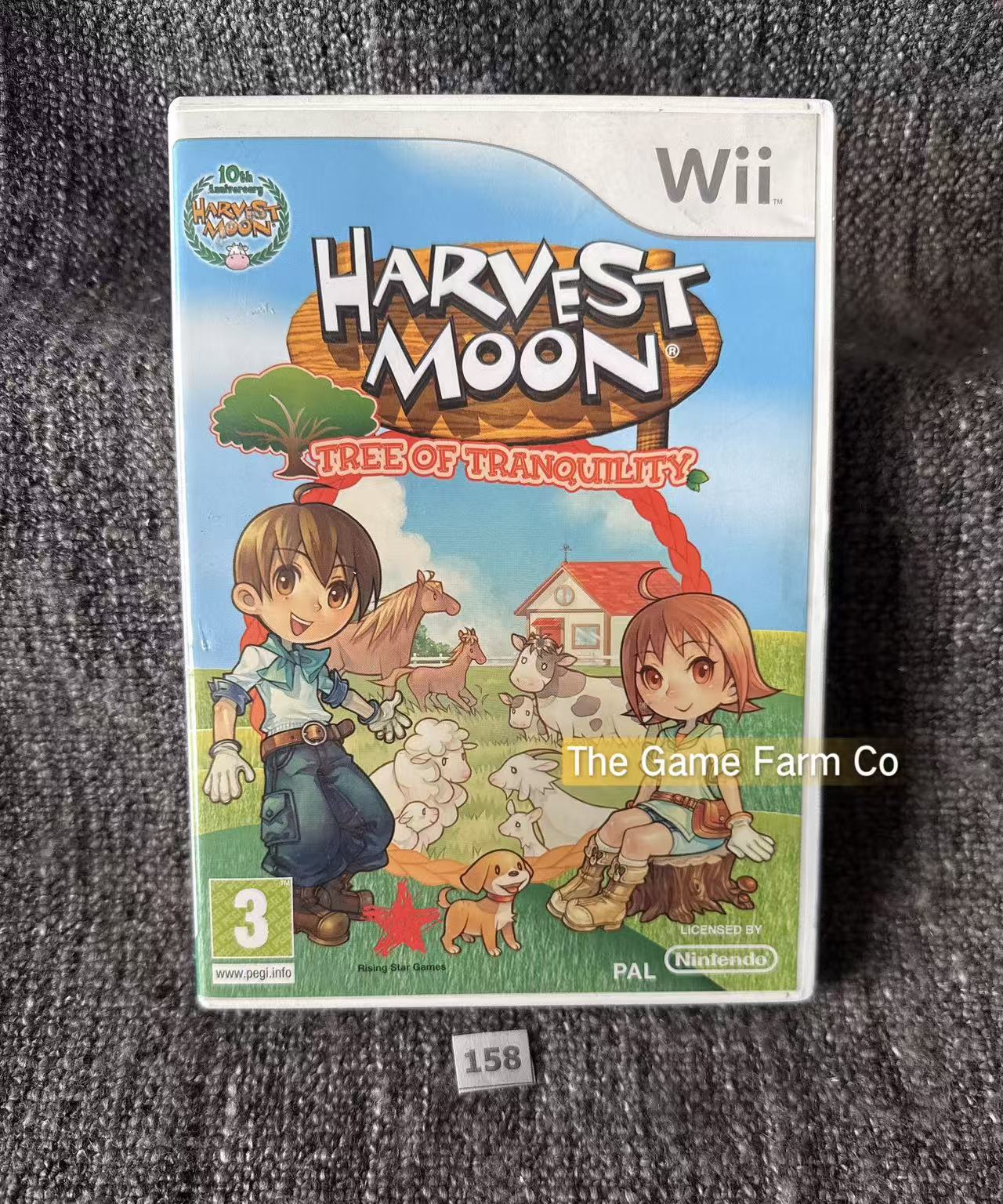 Harvest Moon Tree of Tranquility (Nintendo Wii) CIB Complete with Manual PAL