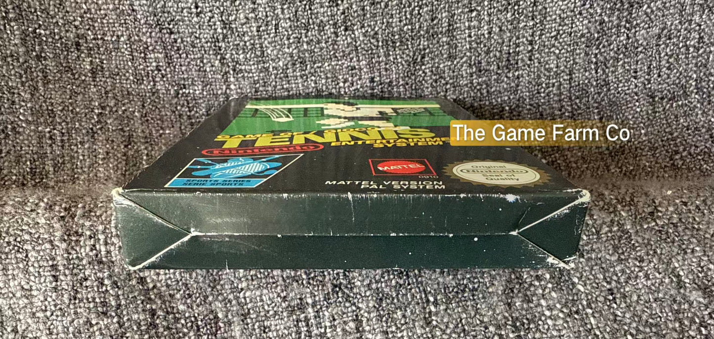 Tennis Boxed Game - Nes - Nintendo / Entertainment System - Pal Version