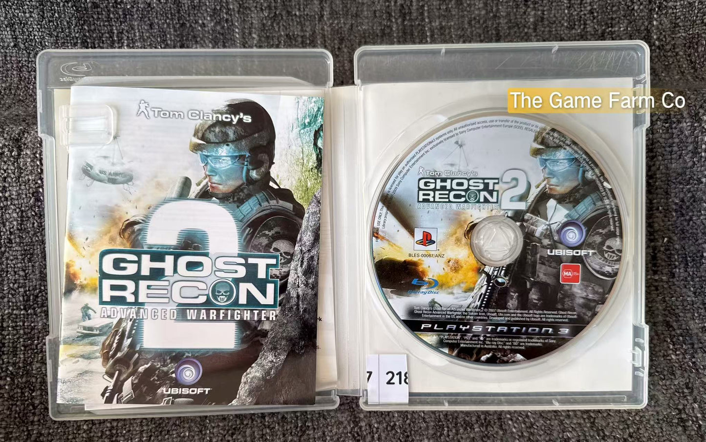 Ghost Recon 2 Advanced Warfighter  Game - PS3 - Sony Playstation 3