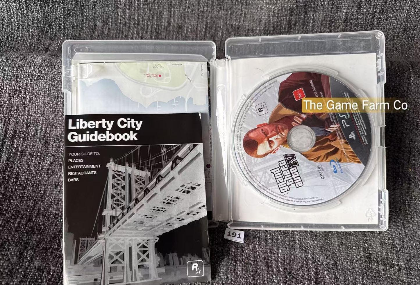 Grand Theft Auto IV 4 Game - PS3 - Sony Playstation 3