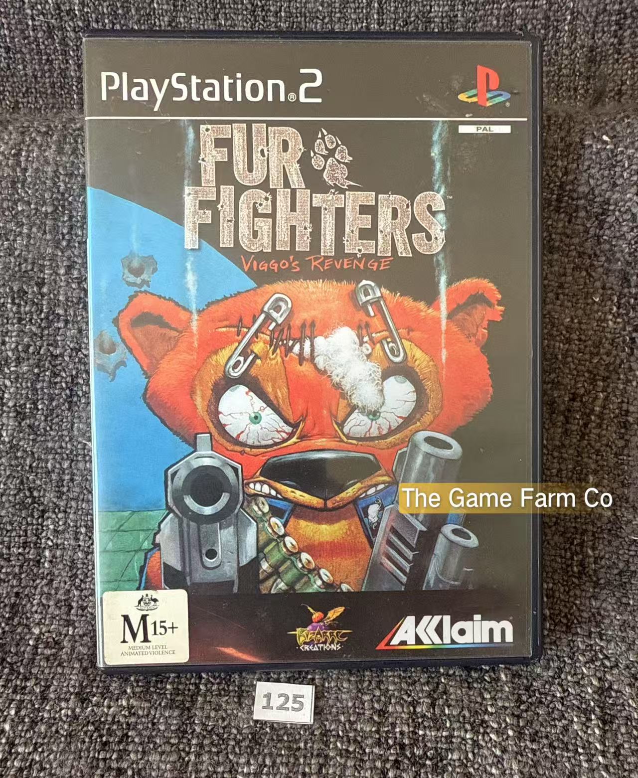 Fur FIghters Game- Sony PlayStation 2 (PS2)