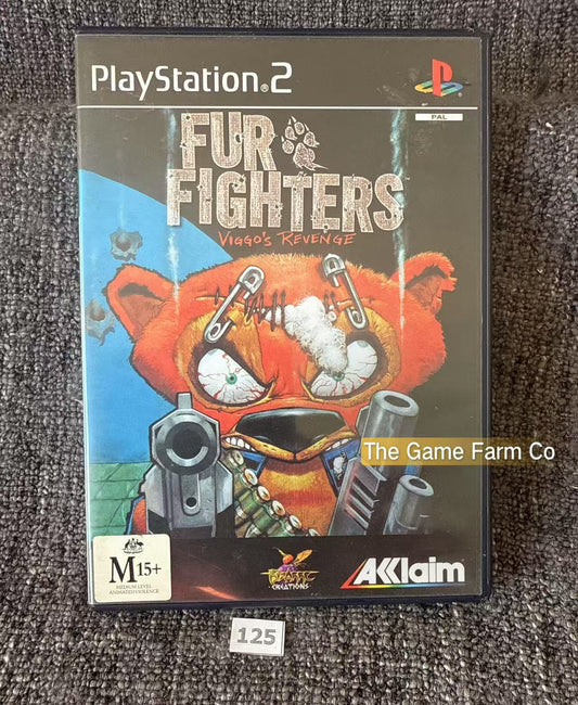 Fur FIghters Game- Sony PlayStation 2 (PS2)