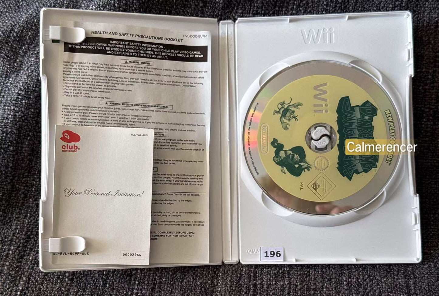 Donkey Kong Jungle Beats - Nintendo Wii game