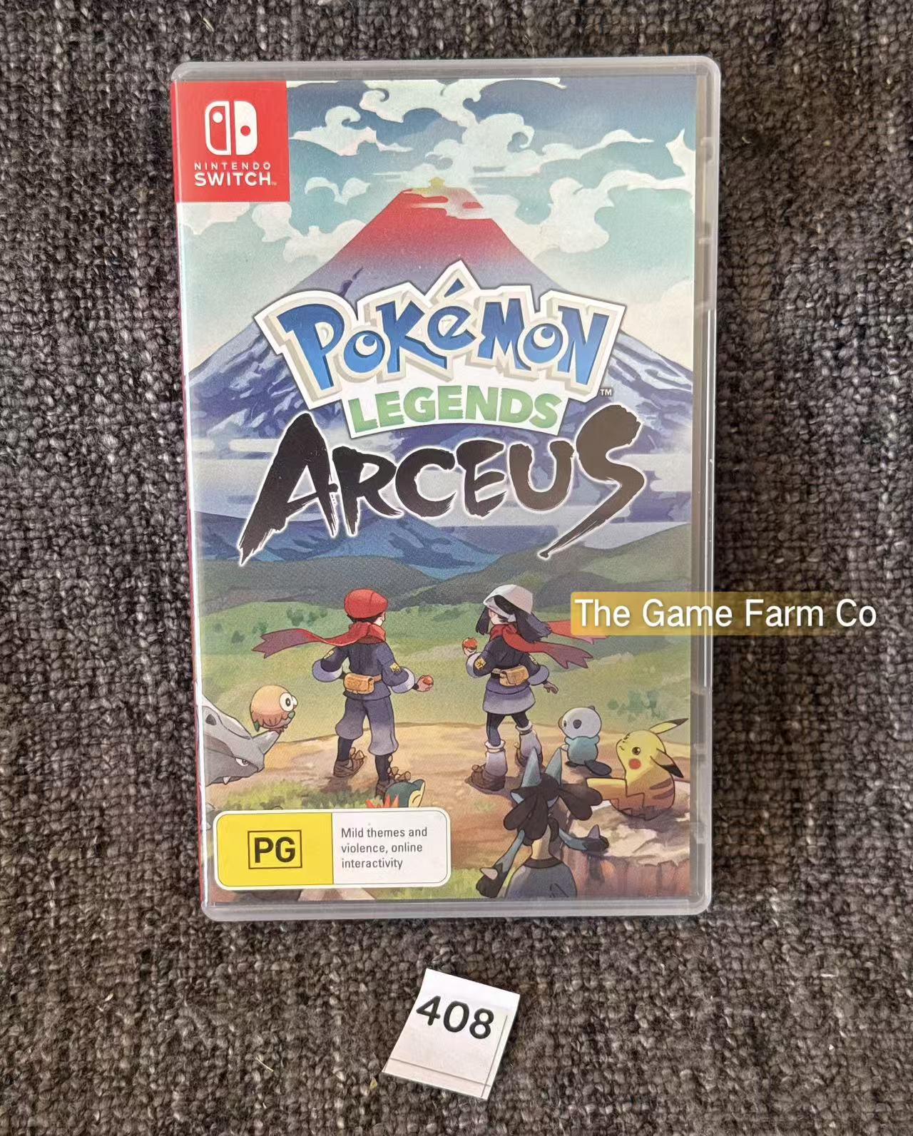 Pokémon Legends: Arceus Nintendo Switch Physical Game Tested Used
