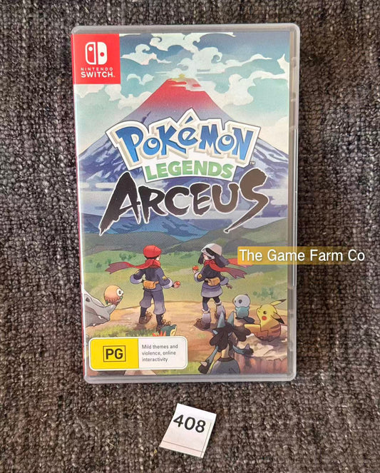 Pokémon Legends: Arceus Nintendo Switch Physical Game Tested Used