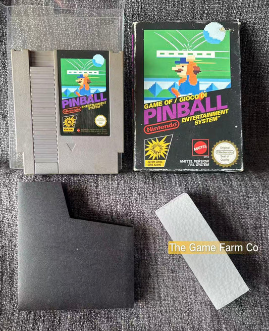 Pinball Boxed Game - Nes - Nintendo / Entertainment System - Pal Version